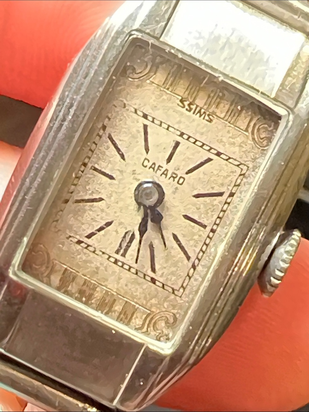 Antique Watch Lot Driva Ombré 10K Gold Filled Stratford USA & Cafaro Duro Brite - Picture 3 of 10